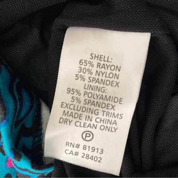 Nwt- Plenty by Tracy Reese 8 Floral Fleur Print Dress Pleated Anthropologie -14 - Picture 7 of 7